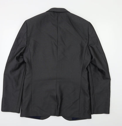 Mens UK Size 40 NEXT Regular Grey Suit Jacket