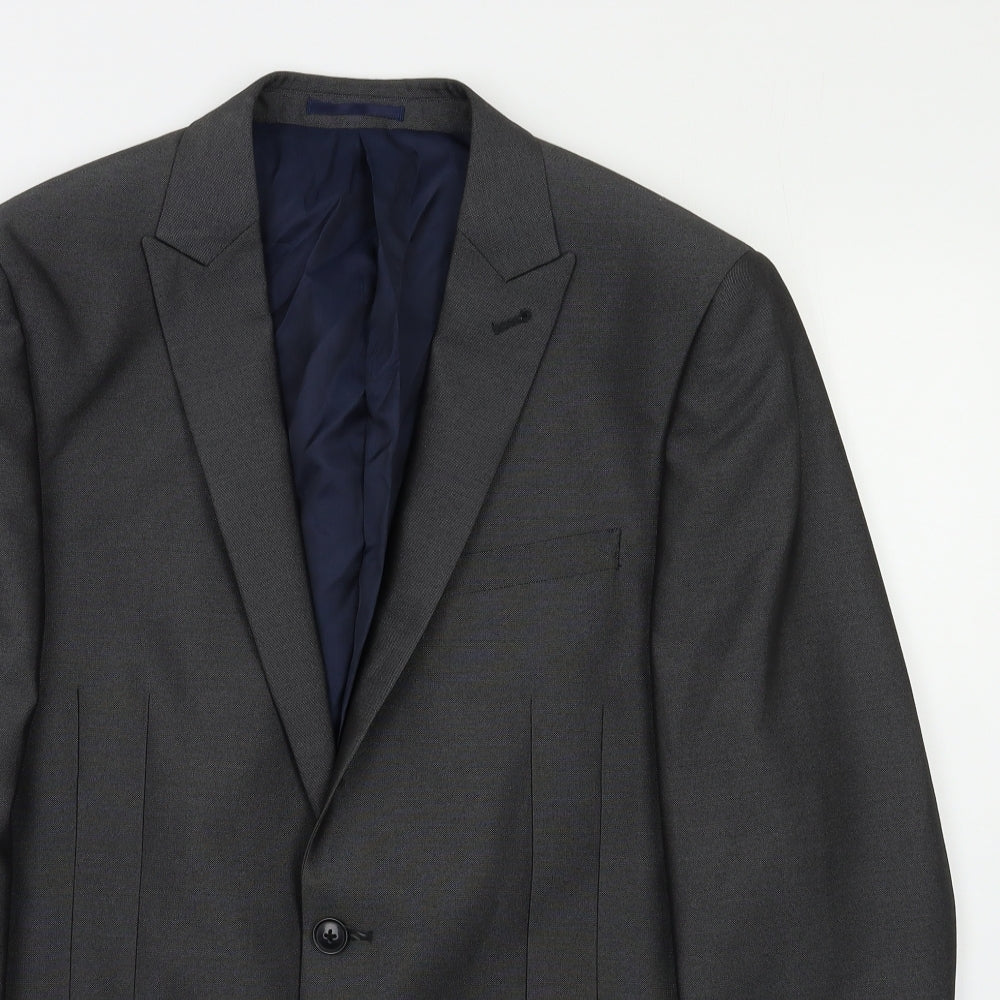 Mens UK Size 40 NEXT Regular Grey Suit Jacket