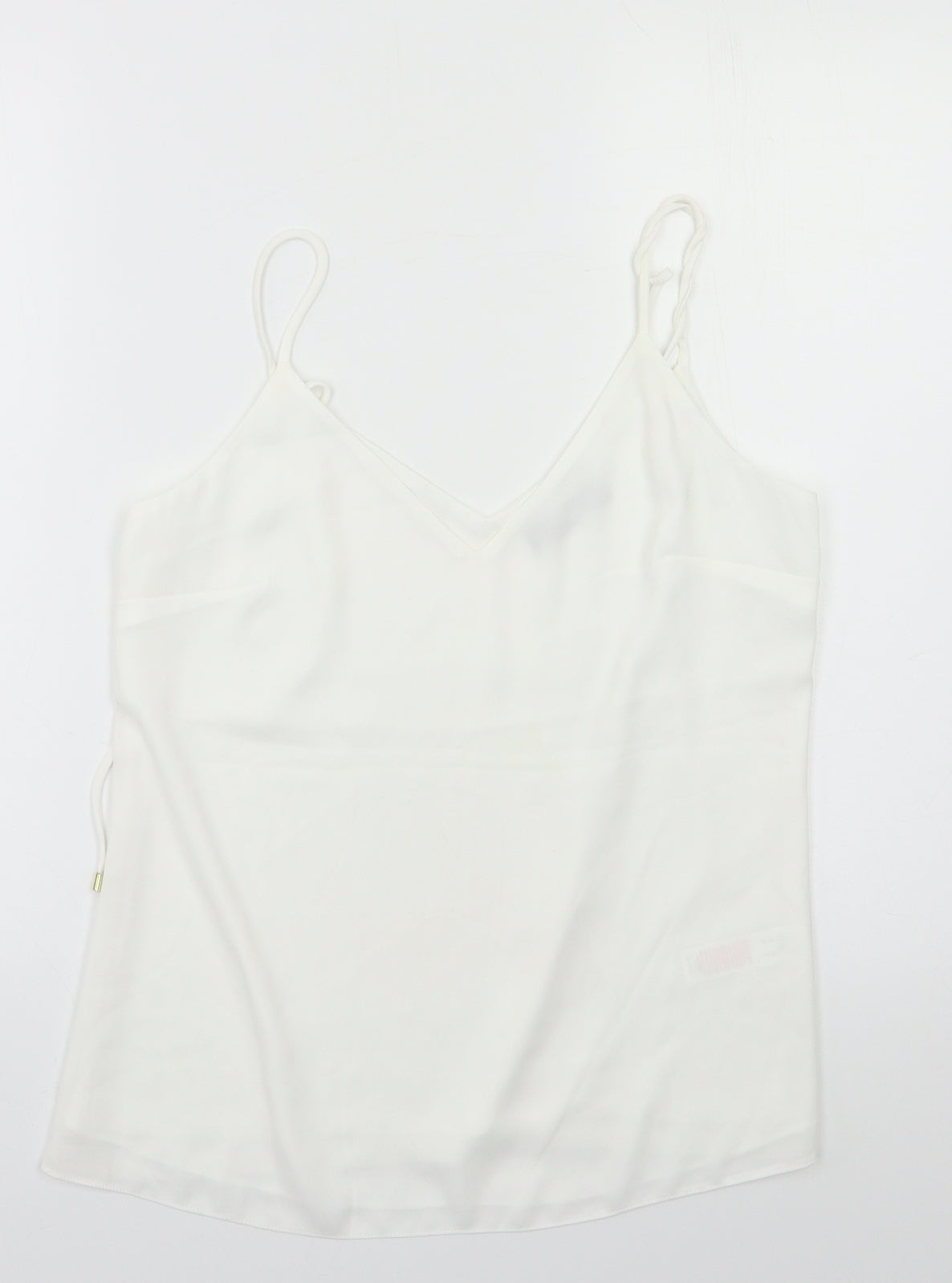 F&F Womens White   Camisole Tank Size 6