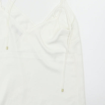 F&F Womens White   Camisole Tank Size 6