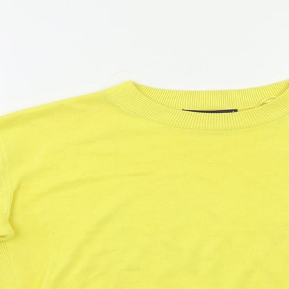 Womens UK Size S M&S Yellow Pullover Jumper