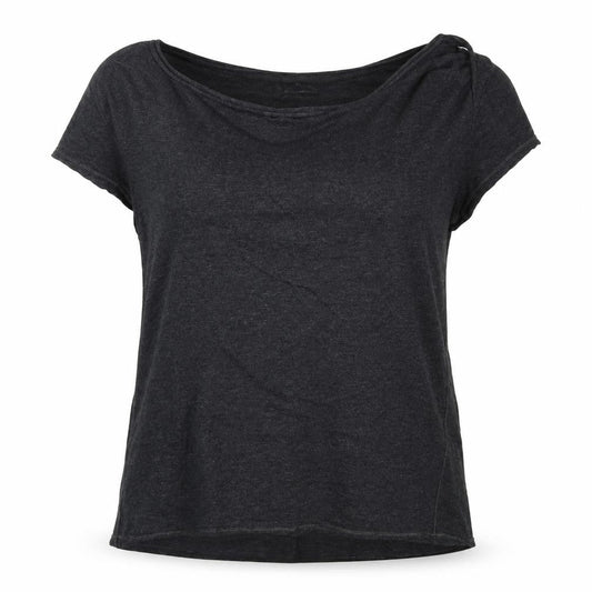 Womens UK Size 18 Wrap Grey Basic Polo