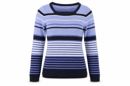 Womens UK Size S EWM Blue Pullover Jumper