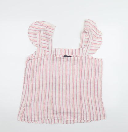 Womens UK Size 16 M&S Multicoloured Basic Button-Up