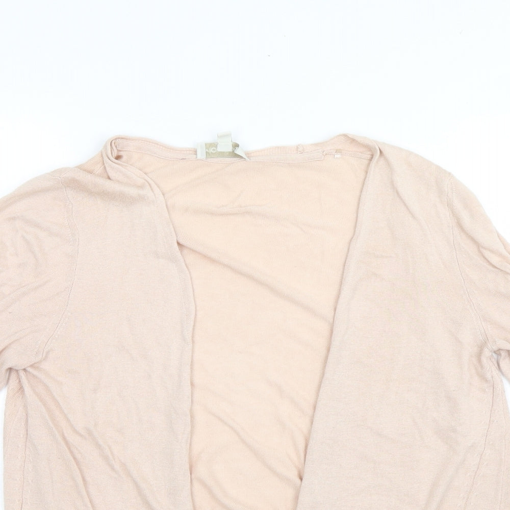 Womens UK Size M Monsoon Pink Shrug Jumper