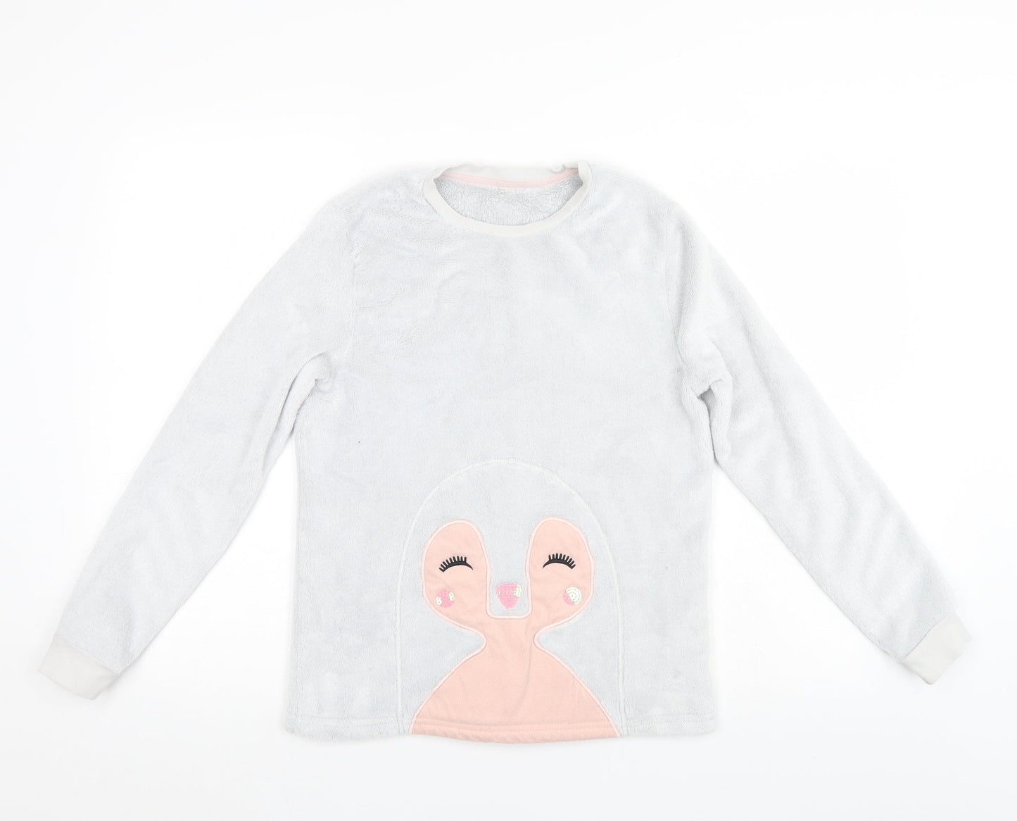 George Girls Grey   Pullover Sweatshirt Size 13-14 Years