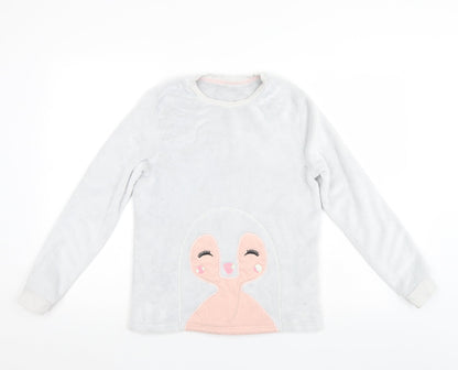 George Girls Grey   Pullover Sweatshirt Size 13-14 Years