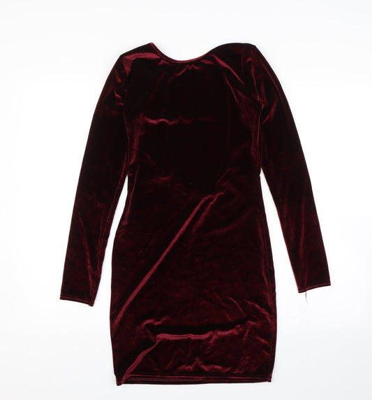 Missguided Womens Red   Shift  Size 10