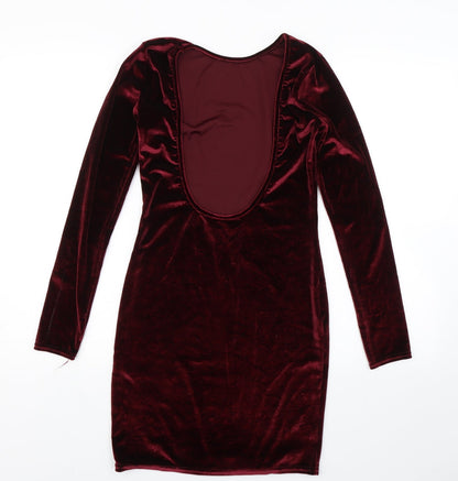 Missguided Womens Red   Shift  Size 10