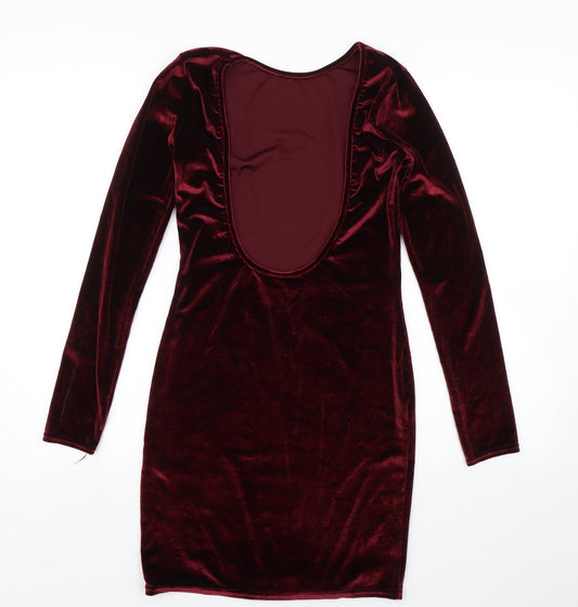 Missguided Womens Red   Shift  Size 10