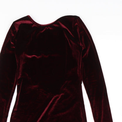 Missguided Womens Red   Shift  Size 10