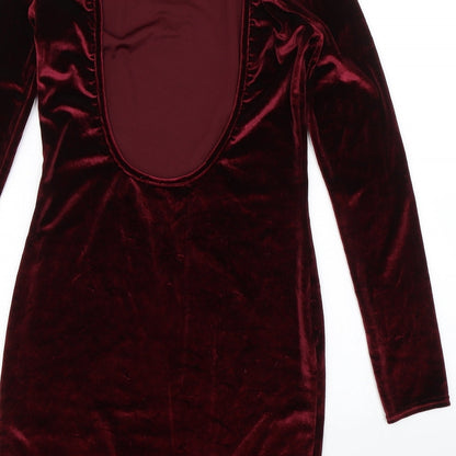 Missguided Womens Red   Shift  Size 10