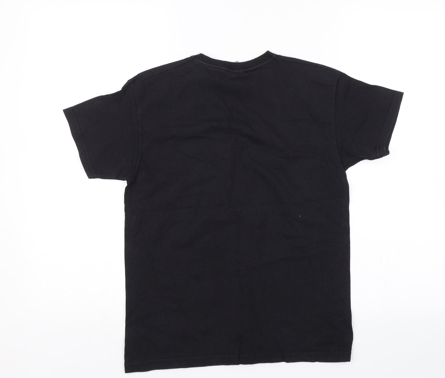 Fruit of the Loom Boys Black   Basic T-Shirt Size 9-10 Years  - Floss like a boss