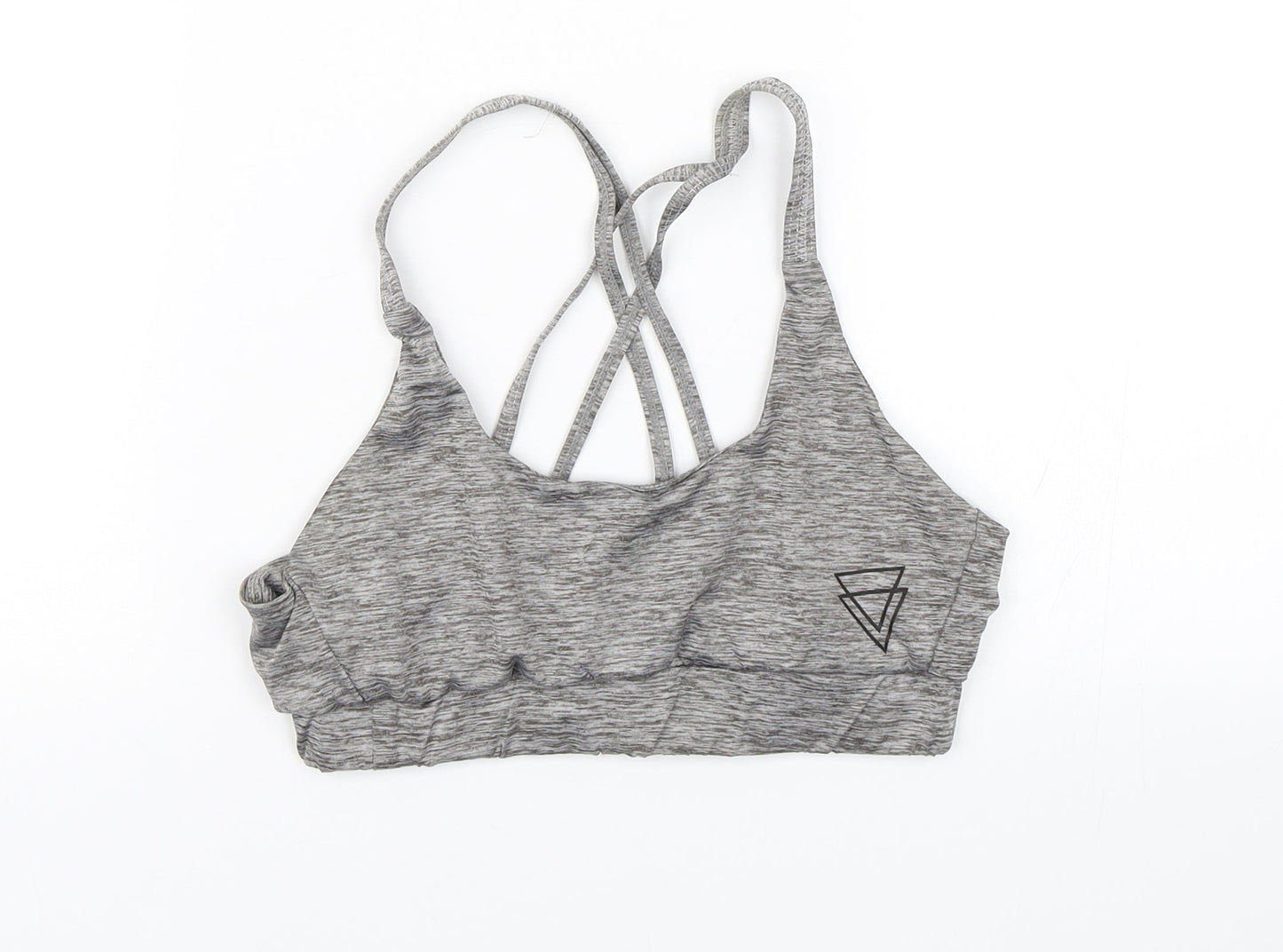 Boohoo Womens Grey   Cropped Tank Size 8
