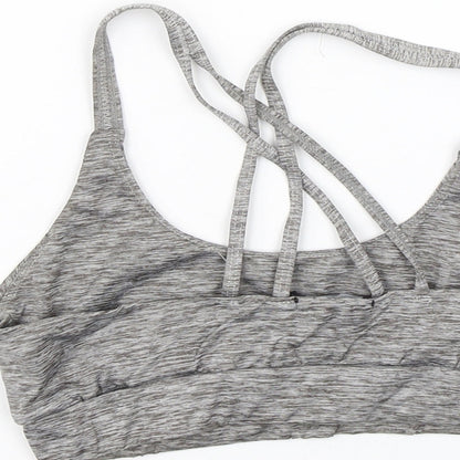 Boohoo Womens Grey   Cropped Tank Size 8