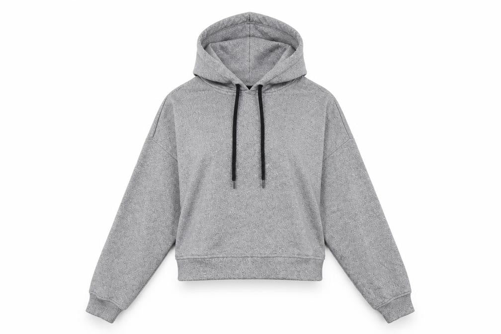 Monki Womens Grey   Pullover Hoodie Size XS