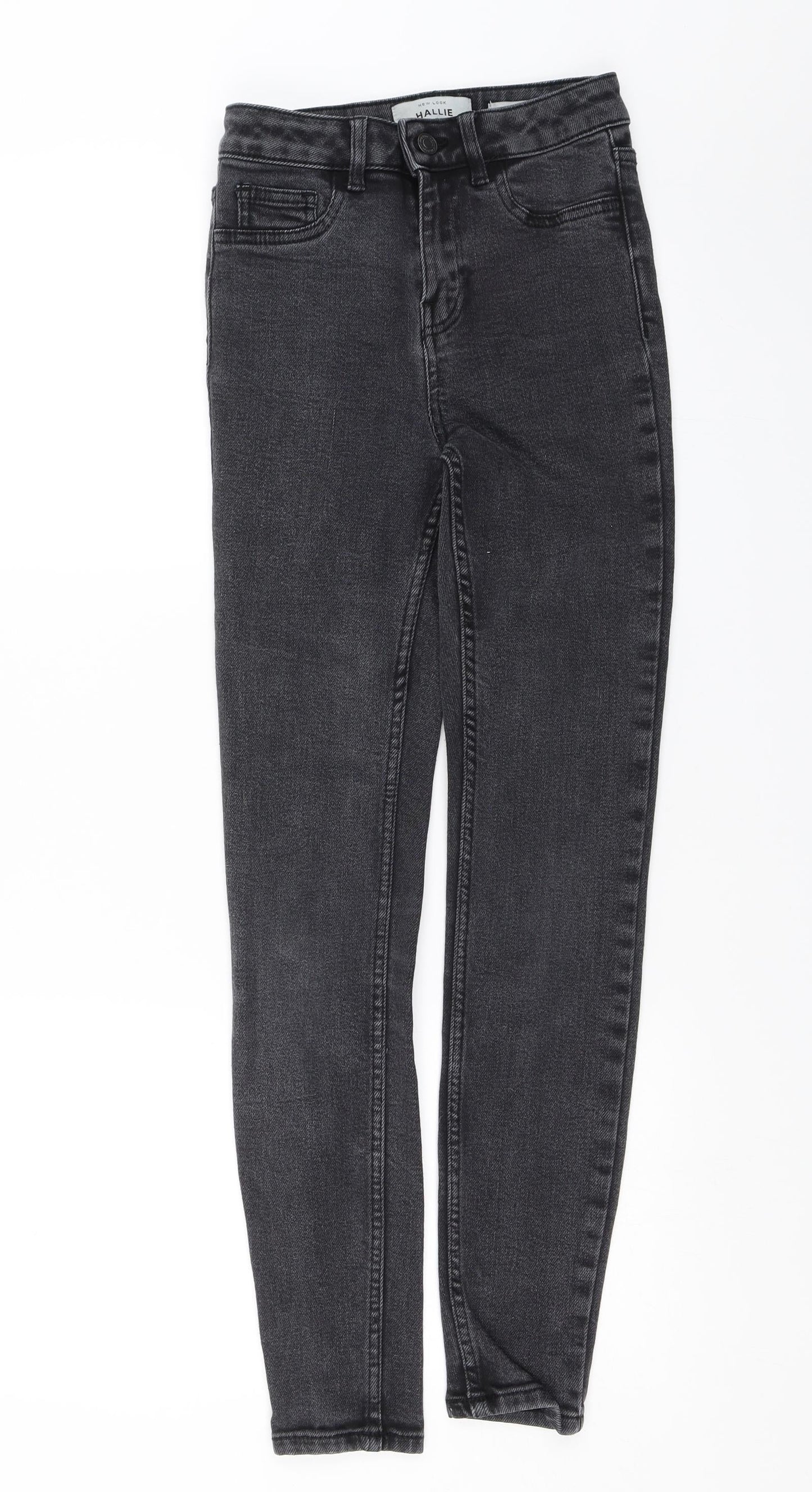 New Look Womens Black  Denim Skinny Jeans Size 8 L27 in