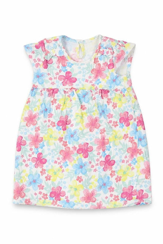 George Baby White Floral  Shift  Size 18-24 Months