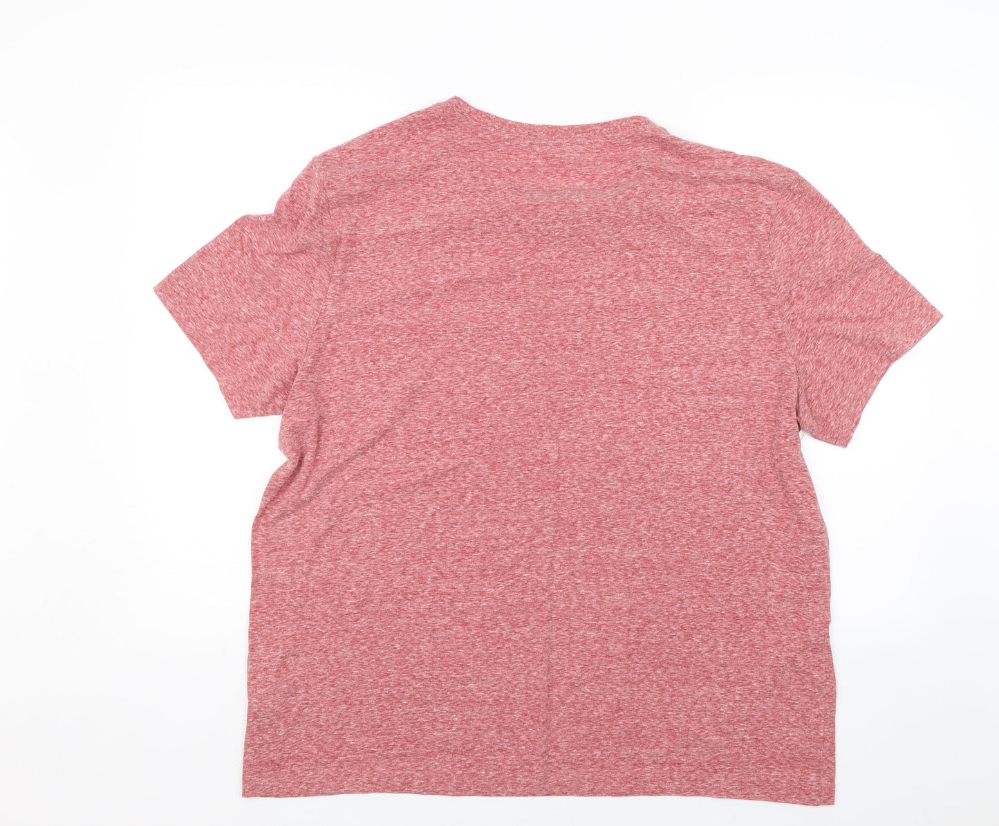 Angelo Litrico Mens Red    T-Shirt Size 2XL