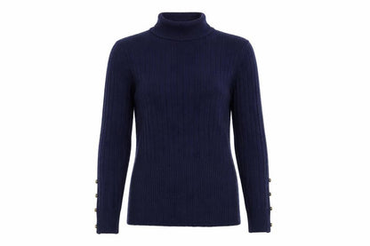 Womens UK Size S Per Una Blue Pullover Jumper