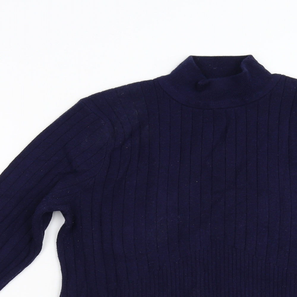 Womens UK Size S Per Una Blue Pullover Jumper