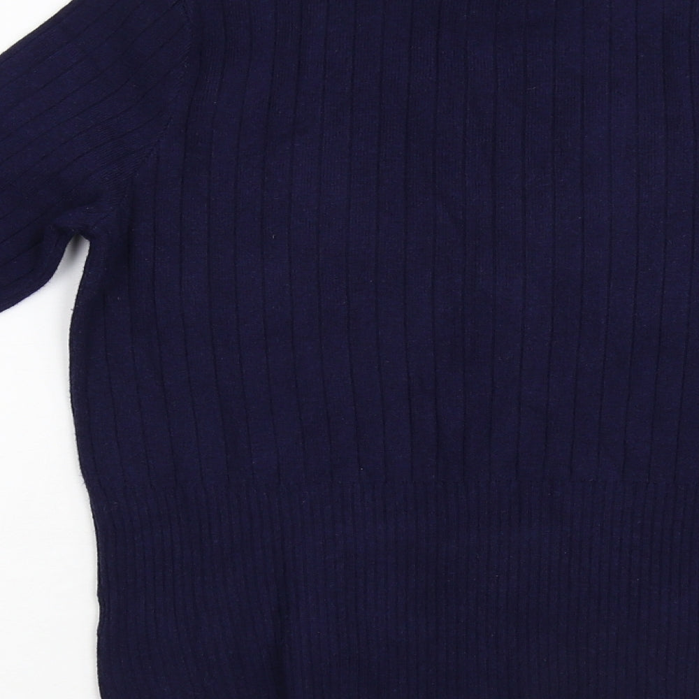 Womens UK Size S Per Una Blue Pullover Jumper