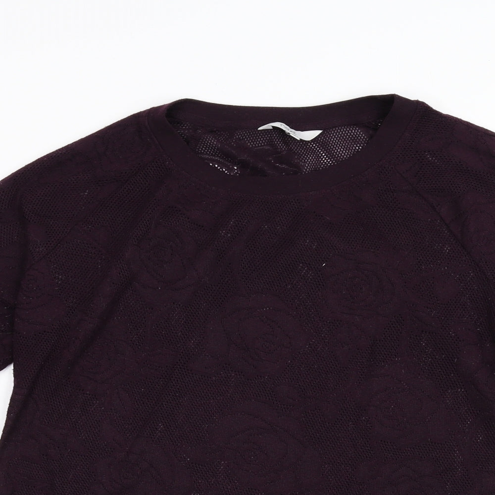 Womens UK Size 12 NEXT Purple Pullover Jumper