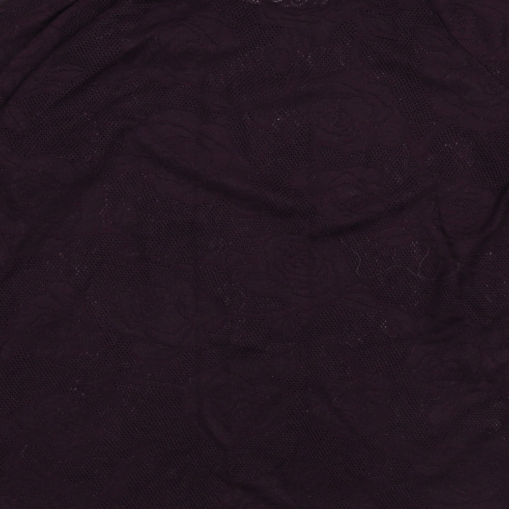 Womens UK Size 12 NEXT Purple Pullover Jumper