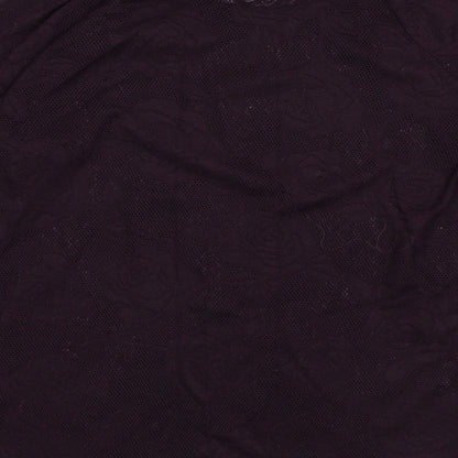 Womens UK Size 12 NEXT Purple Pullover Jumper