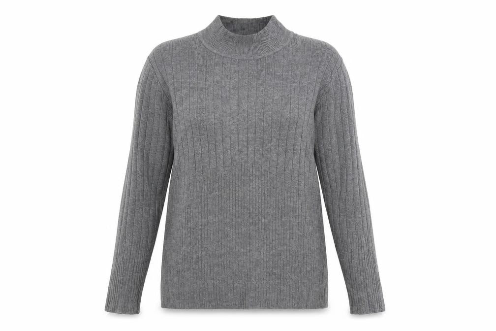 Marks & Spencer Womens Grey   Pullover Jumper Size 14