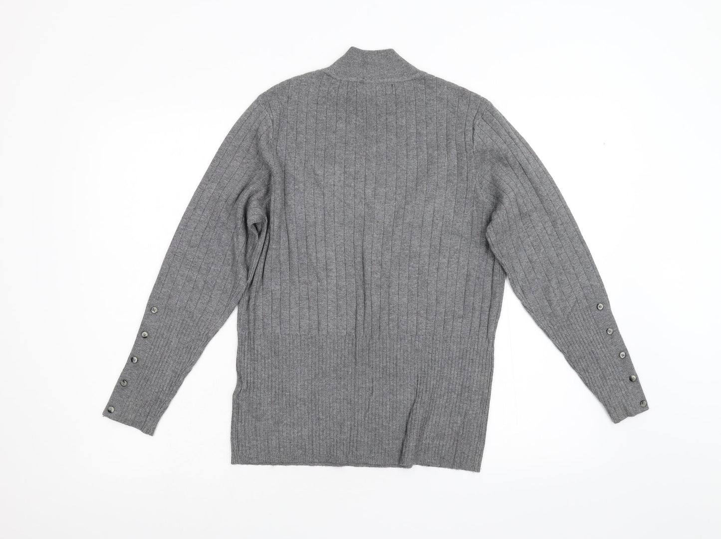 Womens UK Size 14 M&S Grey Pullover Jumper