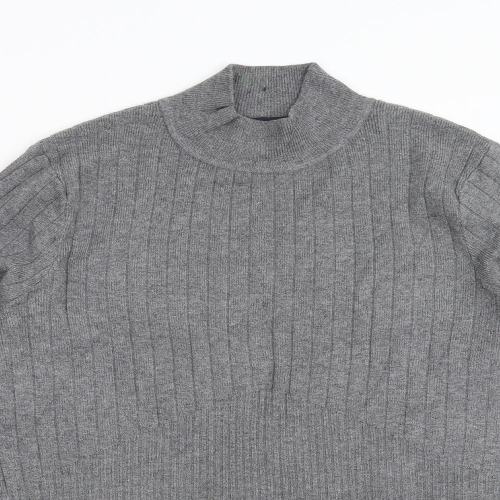 Womens UK Size 14 M&S Grey Pullover Jumper