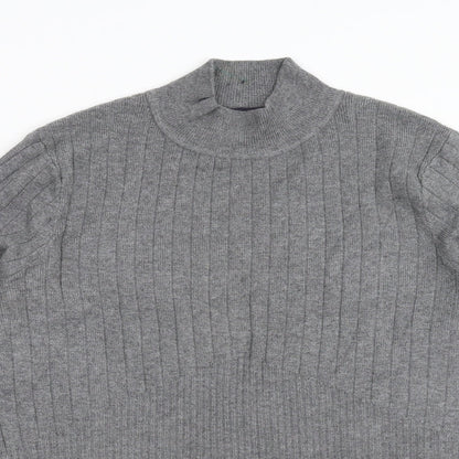 Womens UK Size 14 M&S Grey Pullover Jumper