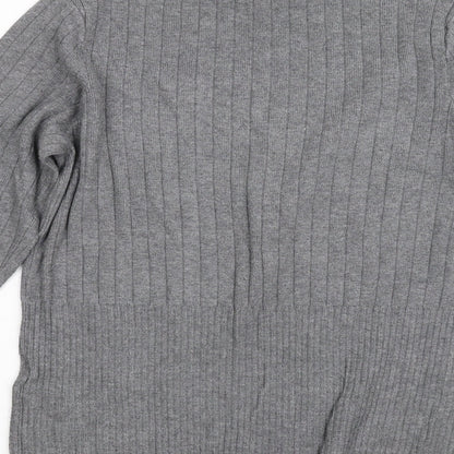 Womens UK Size 14 M&S Grey Pullover Jumper