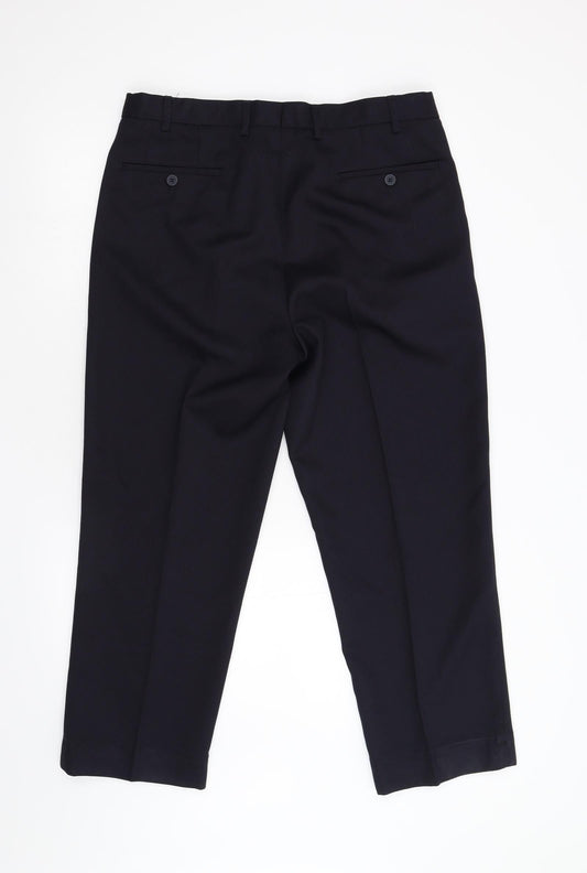 Matalan Mens Blue   Trousers  Size 34 L29 in