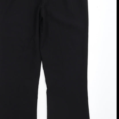 George Womens Black   Trousers  Size 14 L27 in