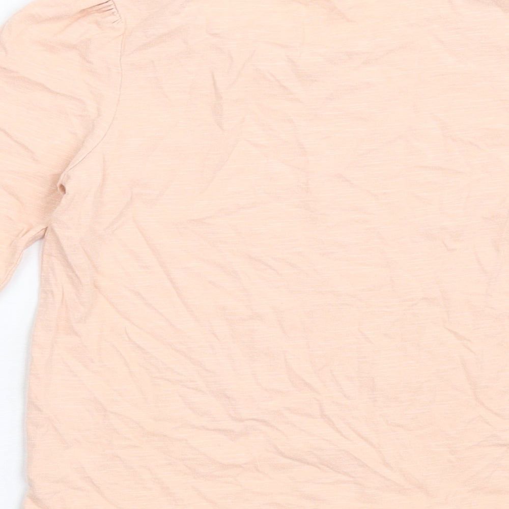 George Girls Orange   Basic T-Shirt Size 5-6 Years