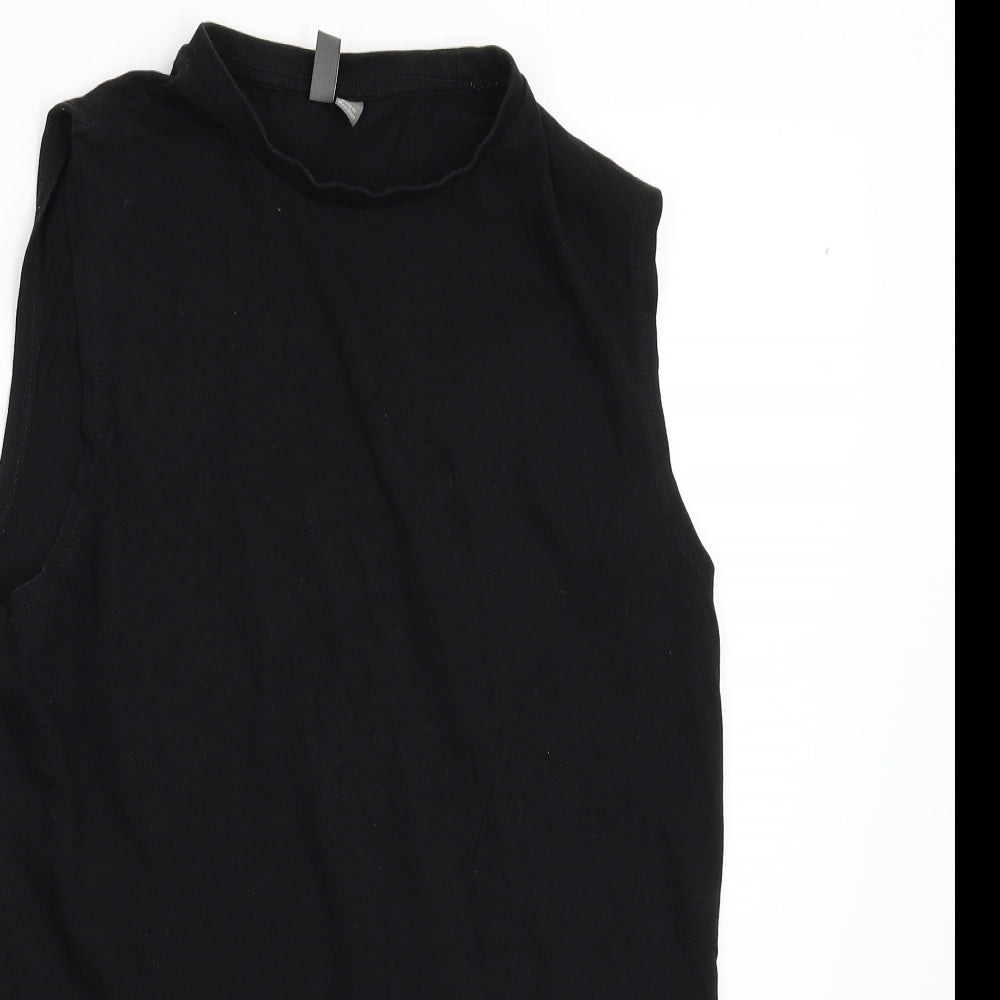 ASOS Womens Black   Basic Tank Size S