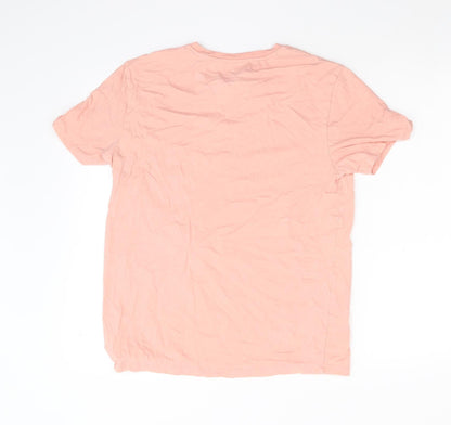 Mens UK Size M Burton Orange  T-Shirt