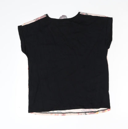 Womens UK Size 10 Dorothy Perkins Pink Basic T-Shirt