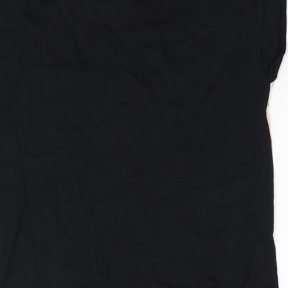 Womens UK Size 10 Dorothy Perkins Pink Basic T-Shirt