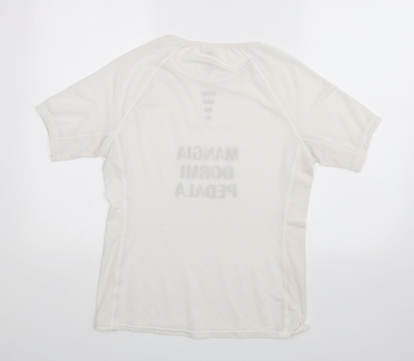 Womens UK Size 16 Preworn White Basic T-Shirt