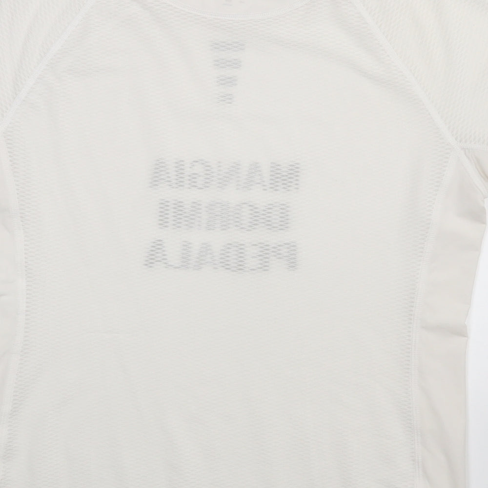 Womens UK Size 16 Preworn White Basic T-Shirt