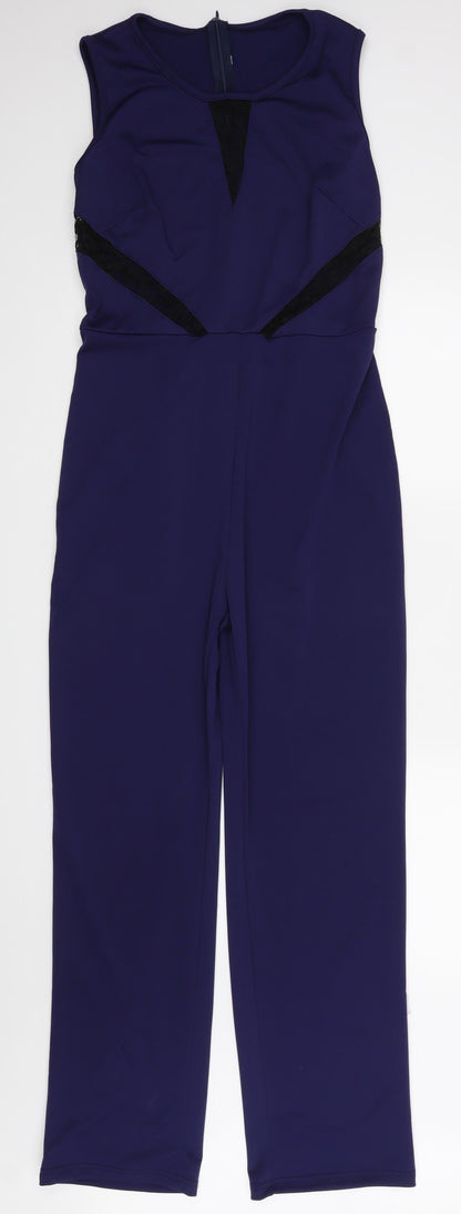 Preworn Womens Purple   Bodysuit One-Piece  L28 in
