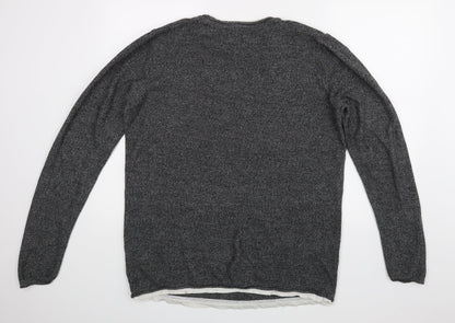 Primark Mens Grey   Pullover Jumper Size L