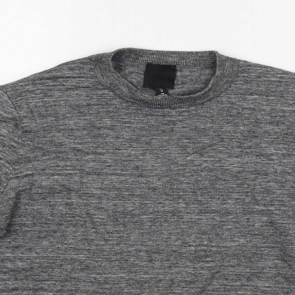 Womens UK Size M H&M Grey Pullover Jumper