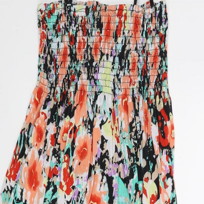 Yege Womens Multicoloured Floral  A-Line