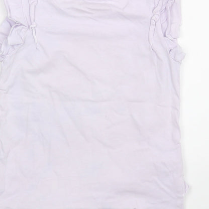 Ginkana Girls Purple   Basic T-Shirt Size 6 Years