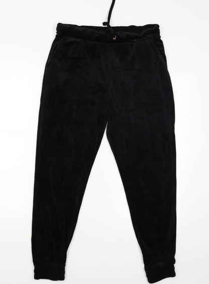 Womens UK Size M Papaya Regular Fit Jegging Black Trousers