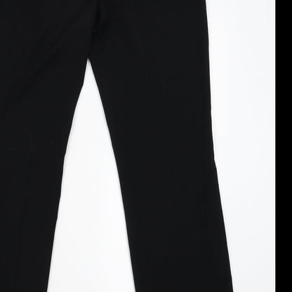 Womens UK Size 14 Gerry Weber Regular Fit Capri Black Trousers